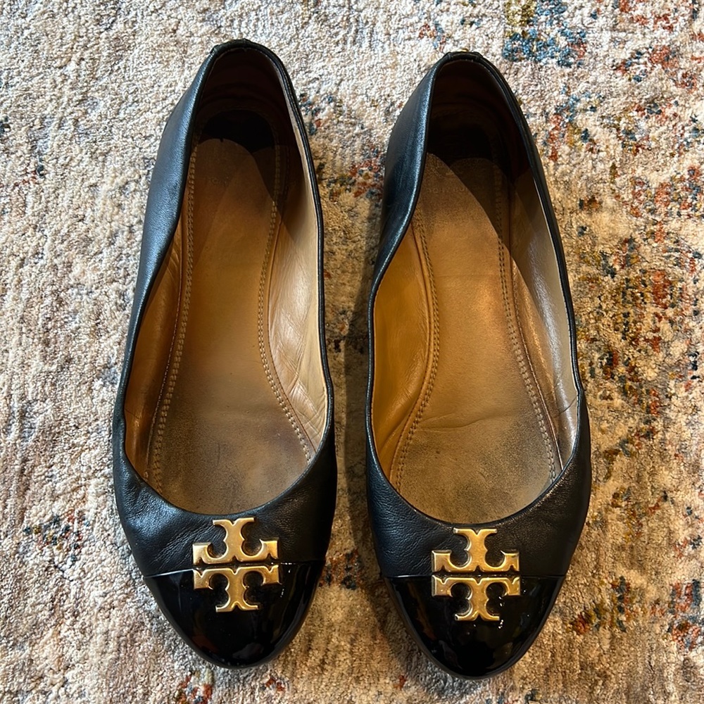 Tory Burch Cap Toe Ballet Flat
